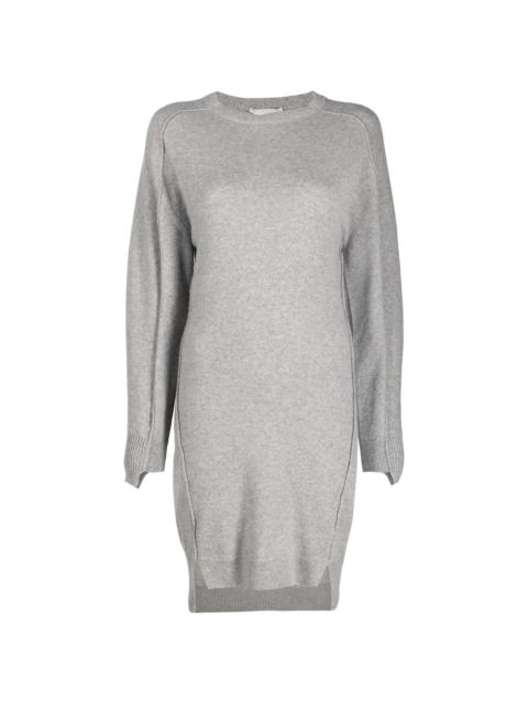 Oversized cotton-jersey mini dress