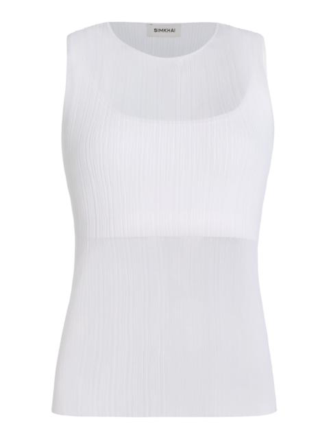 Oakley Plisse Tank Top white