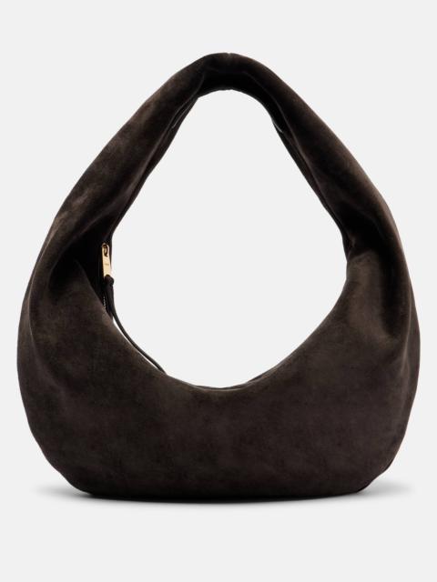 Olivia Medium suede shoulder bag