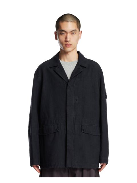 Blue Raincoat Coach Jacket