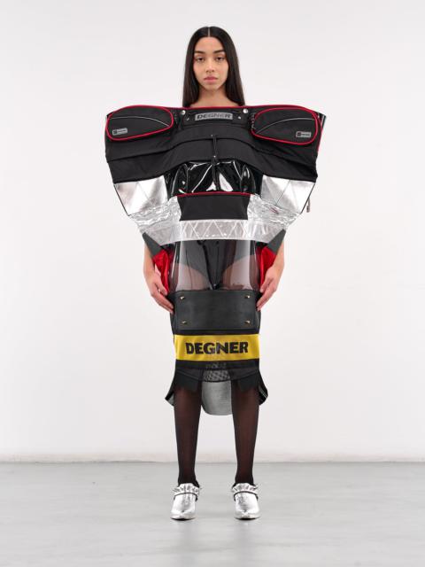 Degner Deconstructed Sculptural Dress