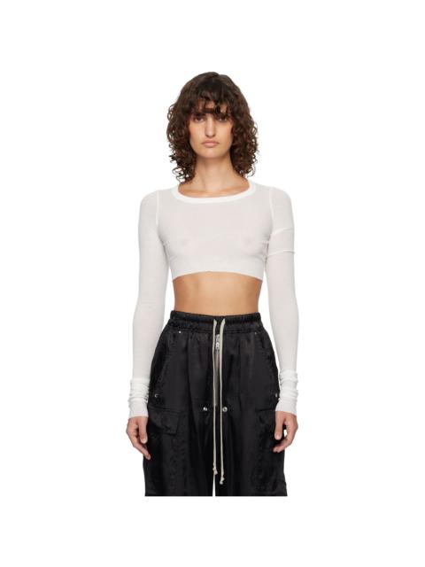 Off-White LS Crop T-shirt