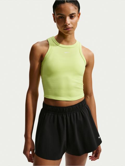 Nike One Fitted Women's Dri-FIT Cropped Tank Top