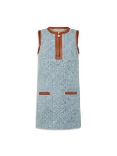 Monogram Denim Dress | Casablanca Paris