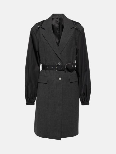 Virgin wool coat
