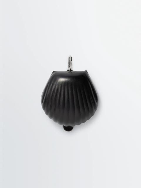 CARLOS SHELL KEY RING IN LEATHER