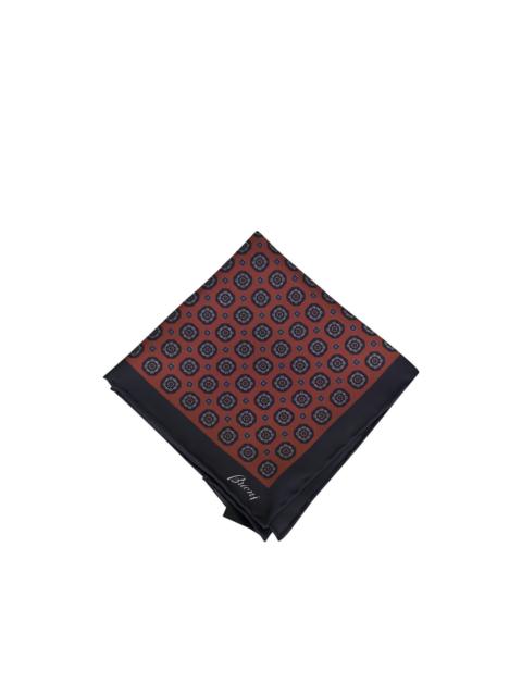 geometric-pattern pocket square