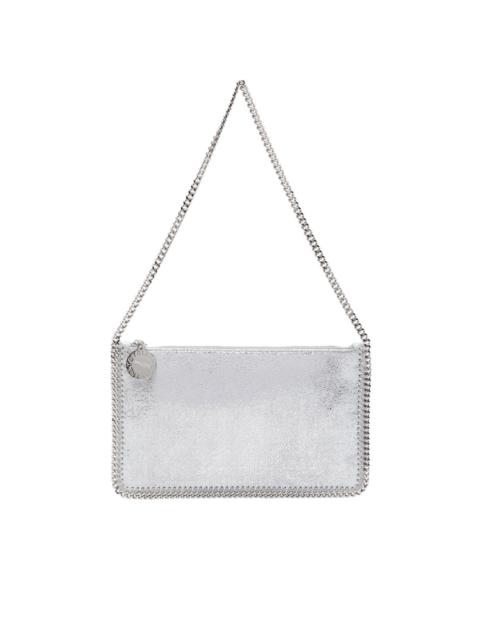 chain-trim clutch bag