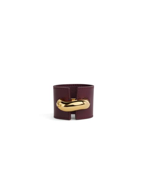 TORSION LEATHER CUFF