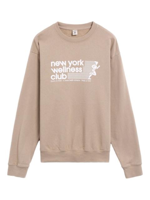 wellness club sweatshirt