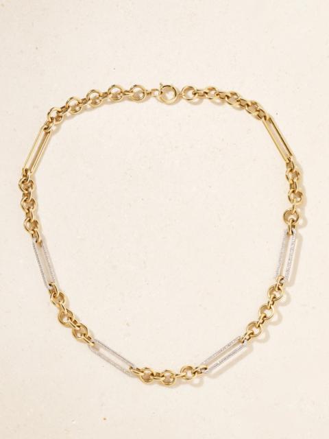 18-karat Gold Diamond Necklace