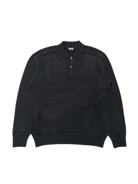 Knit Polo Graphite