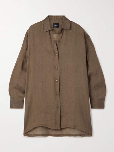 Niko Oversized Ramie Shirt