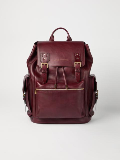 Calfskin city backpack