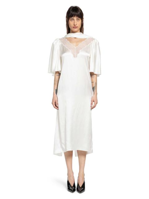 Silk Satin Midi Dress