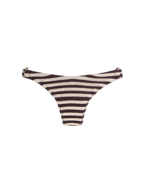 Ring Scene Low-Rise Briefs stripe