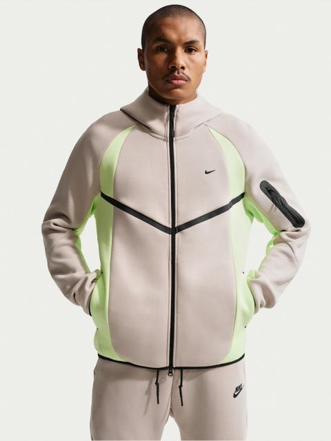 Nike Tech Men's Color-Block Full-Zip Fleece Windrunner Jacket