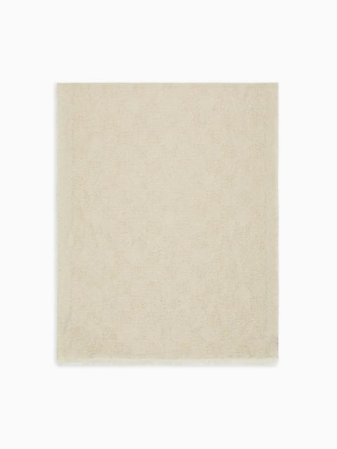 STOLE WITH MICRO SEQUINS