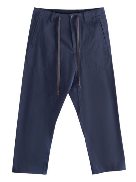 drawstring pocket trousers