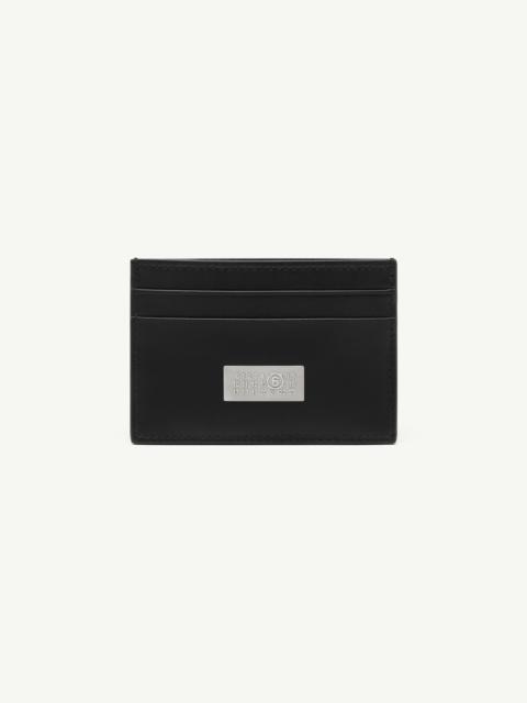 Numeric leather card holder