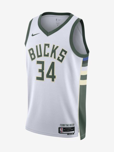 Milwaukee Bucks Association Edition 2022/23 Nike Men's Dri-FIT NBA Swingman Jersey