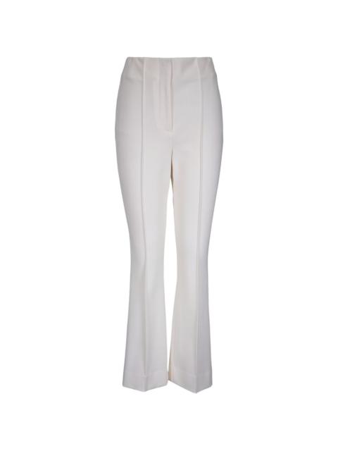 seam-detail trousers