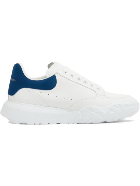 Alexander McQueen Oversized Court White Blue