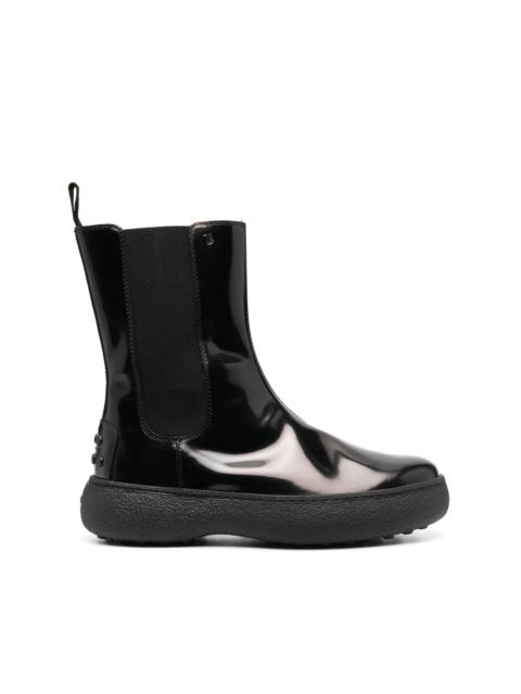 elasticated ankle boots