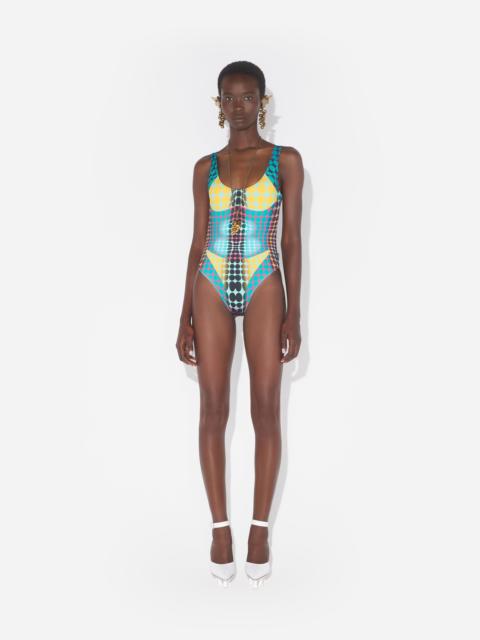 RE-EDITION - THE BLUE DOTS SWIMSUIT