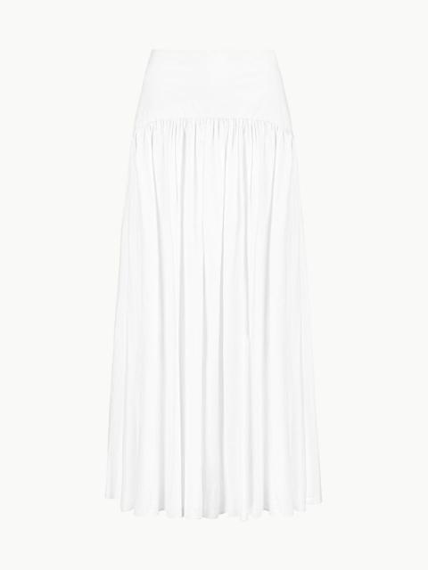 STAUD PROCIDA SKIRT WHITE 1