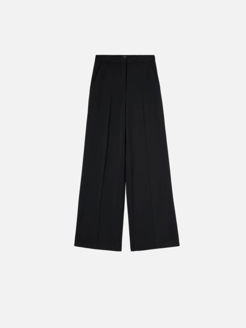 ELEGANT PALAZZO TROUSERS IN CREPE