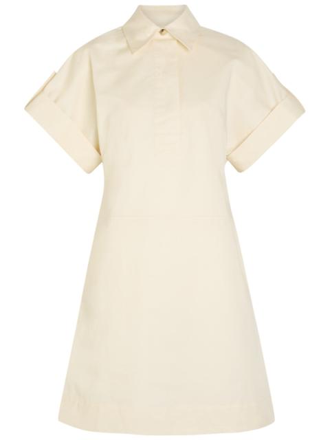 Joseph Ali Cotton and Linen-blend Mini Shirt Dress