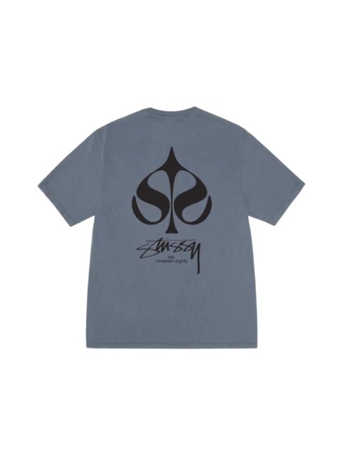 Stussy Spade Pigment Dyed Tee Navy