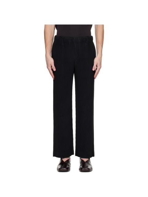 Black Tailored Pleats 2 Trousers