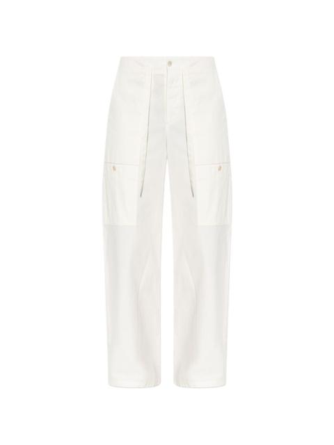 patch-pocket trousers