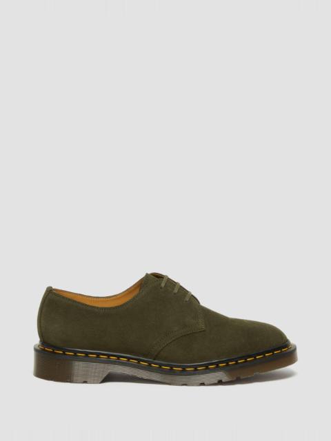 1461 Made in England Buck Suede Oxford Shoes