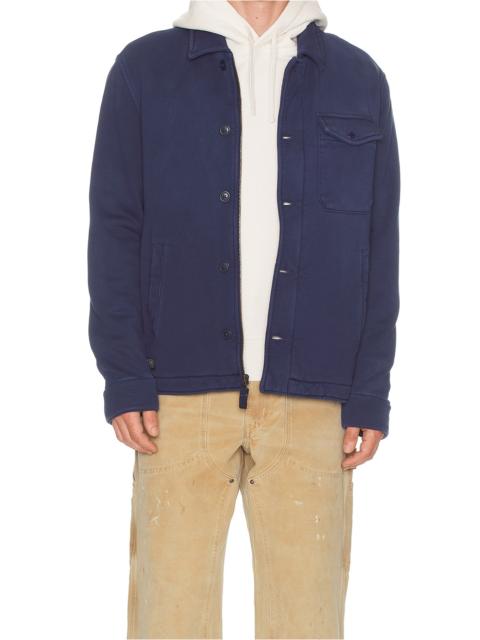 Polo Ralph Lauren Heavy Weight Fleece Garment Dyed Deck Jacket