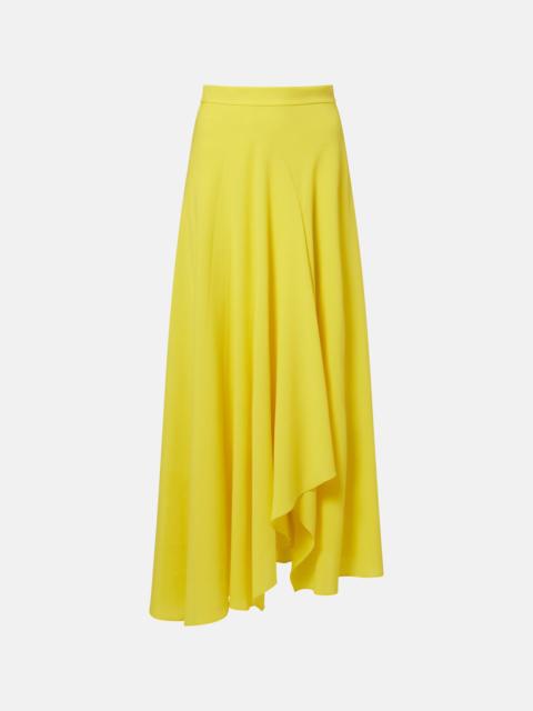 Asha crêpe maxi skirt