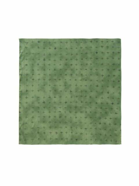 SILK SCARF GREEN