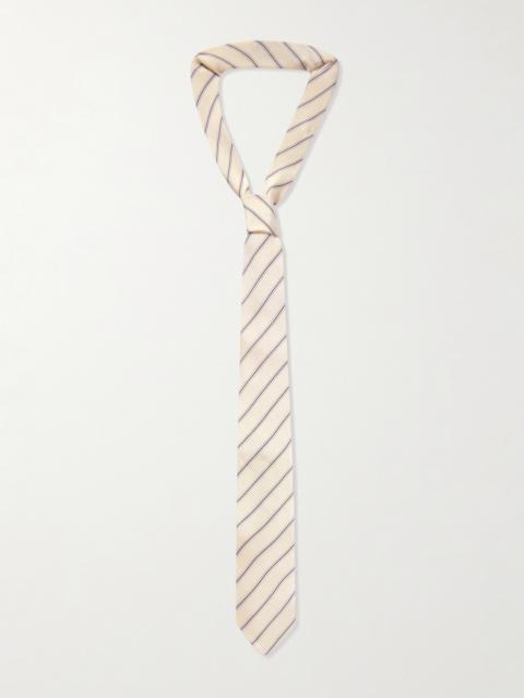 Lene Striped Twill Tie