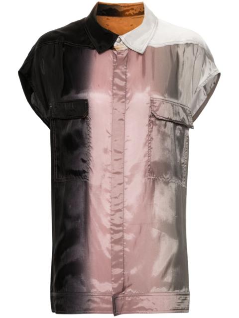 110D Lido degrade-print shirt