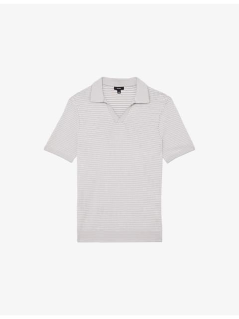 Redbury Short-Sleeved Knitted Polo Shirt