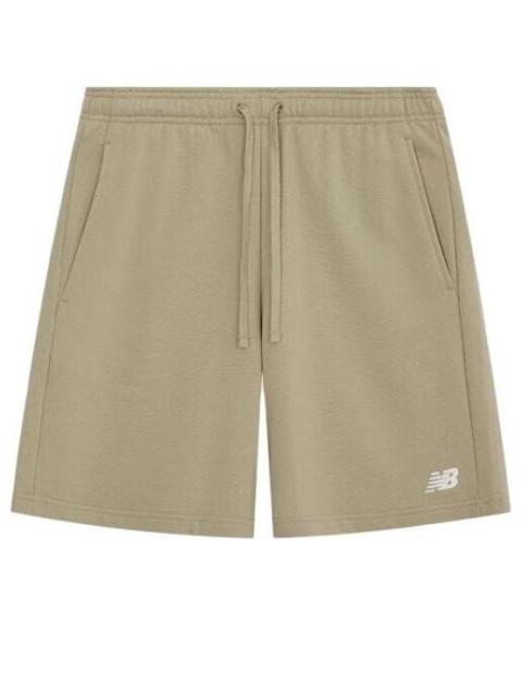 New Balance Logo Shorts 'Khaki' AMS42317-SOT