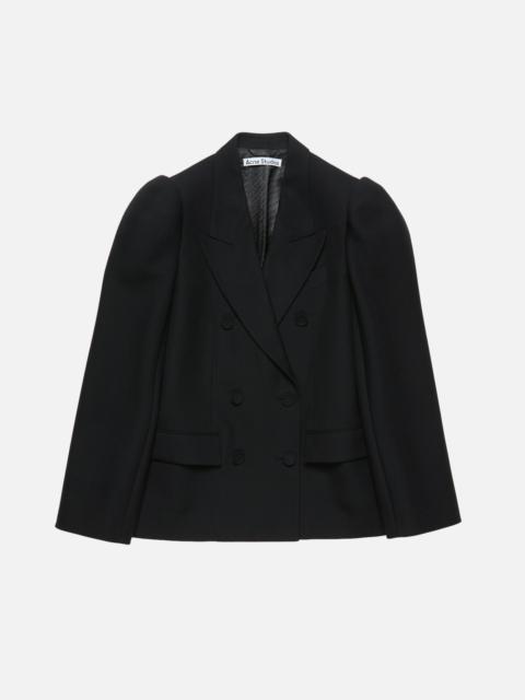 Double-breasted suit jacket - Black