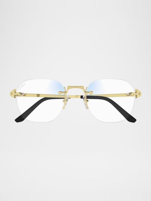 Round Metal Optical Glasses