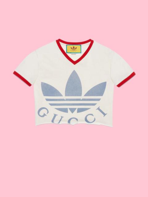 adidas x Gucci cropped T-shirt