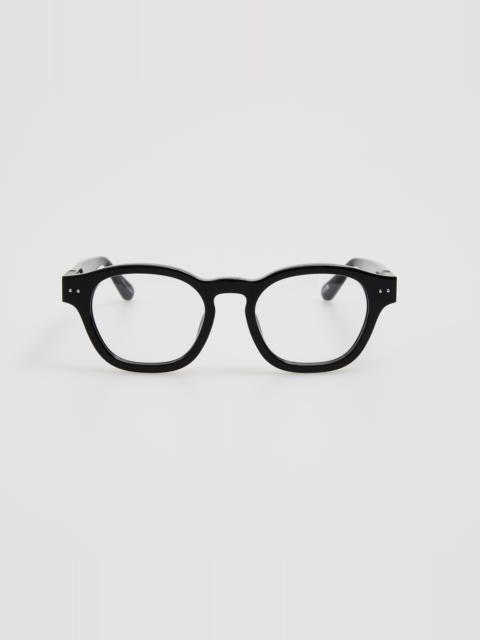 Talbot Optical in Black and Matt Nickel