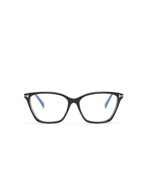 rectangle-frame glasses