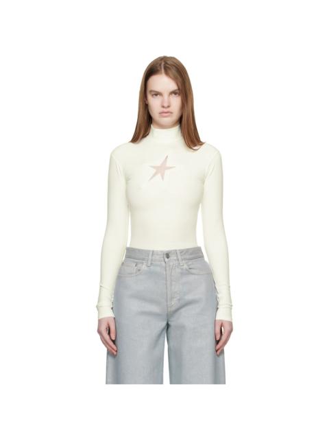 Off-White Thick Lycra Turtleneck
