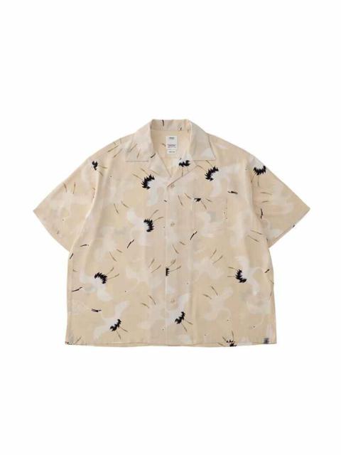 CROSBY SHIRT S/S HIKAKU IVORY